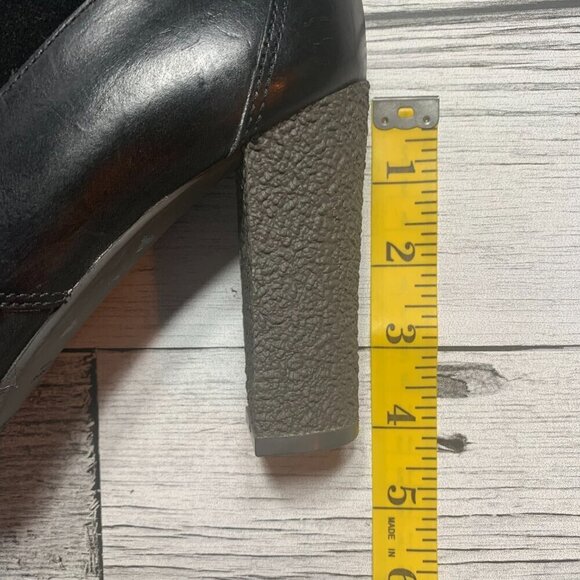 Rockport Adiprene by Adidas Ankle Boot Black Sherpa Lined Platform Booties - Picture 12 of 14